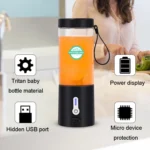 Portable Multifunctional USB Rechargeable Juice Extractor Cup Mini Electrical Juicer - Image 6