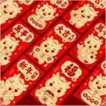 6pcs /Pack Dragon New Year Red Packets Cartoon Dragon Zoshili New Year Red Envelopes - Image 3