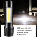 Mini Portable Flashlight Strong Light Charging Durable LED Light - Image 4