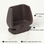 8pcs /Set 15 Degree Tilt Table And Chair Feet One-Piece Shock-Absorbing Protective Cover For Chairs - Image 3