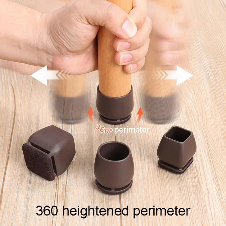 TBD06041473_B4.webp 8pcs /Set 15 Degree Tilt Table And Chair Feet One-Piece Shock-Absorbing Protective Cover For Chairs - Image 5
