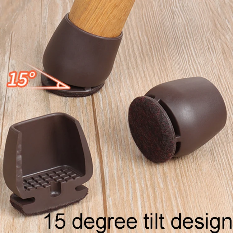 TBD06041473_B6.webp 8pcs /Set 15 Degree Tilt Table And Chair Feet One-Piece Shock-Absorbing Protective Cover For Chairs - Image 7