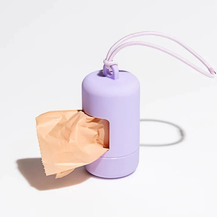 Pet Poop Bag Dispenser Dog Toilet Bowl Dispenser For Waste Bags