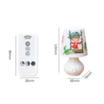 Plug-In Cup-Shaped Night Light Girl Bedroom Bedside Dim Lamp With Remote Control，CN Plug - Image 3