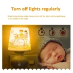 Plug-In Cup-Shaped Night Light Girl Bedroom Bedside Dim Lamp With Remote Control，CN Plug - Image 6