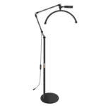 LED Half Moon Beauty Lamp Manicure Eyebrow Tattoos Eyelash Fill Light