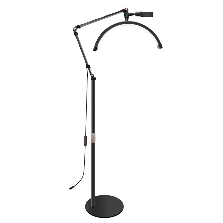 TBD0604147901A.webp LED Half Moon Beauty Lamp Manicure Eyebrow Tattoos Eyelash Fill Light - Image 1