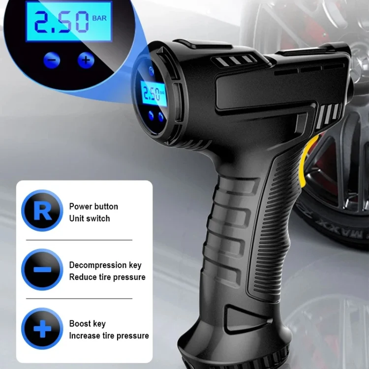 TBD06041487_B2.webp 120W  Car Air Pump Compressor Tire Inflator Equipment - Image 3