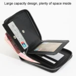 RFID Anti-Theft Swipe Mens Wallet Multifunctional Zipper Wallet - Image 6