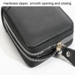 RFID Anti-Theft Swipe Mens Wallet Multifunctional Zipper Wallet - Image 7