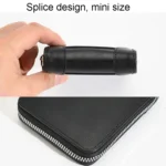 RFID Anti-Theft Swipe Mens Wallet Multifunctional Zipper Wallet - Image 8
