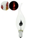 Retro Flame Light Bulb LED Energy-saving Light Source Candle Decorative Light Bulb