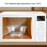 50pcs /Pack No Lid Disposable Round Plastic Bowl Thick Transparent Fast Food Soup Bowl - Image 6