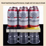 50pcs /Pack 180ml Disposable Cup Transparent PP Thickened Aviation Water Cup - Image 4