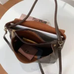 Women Crossbody Bag Autumn Winter Texture Shoulder Armpit Commuter Tote Bag - Image 5