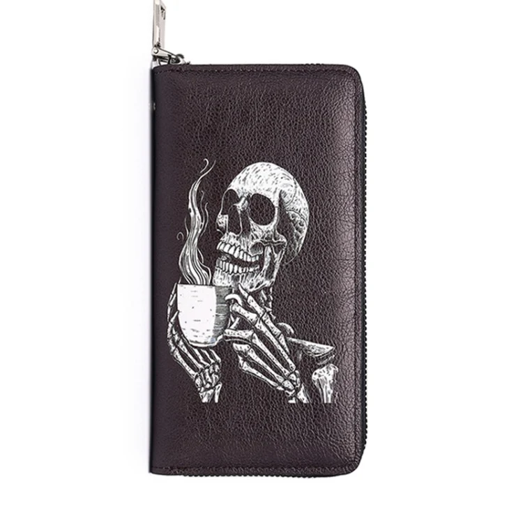 TBD0604155801.webp Ladies Long Casual Hand Clutch Bag Multi Card Position Zipper Phone Pouch - Image 1