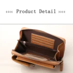 Women Vertical Mobile Phone Bag Shoulder Crossbody Bag Multifunctional Large-capacity Wallet - Image 6