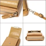 Women Vertical Mobile Phone Bag Shoulder Crossbody Bag Multifunctional Large-capacity Wallet - Image 7
