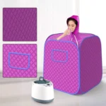 1000W Portable Steam Sauna Spa With Pot Set Weight Loss Skin Spa Machine - Image 2