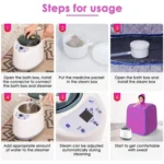 1000W Portable Steam Sauna Spa With Pot Set Weight Loss Skin Spa Machine - Image 7