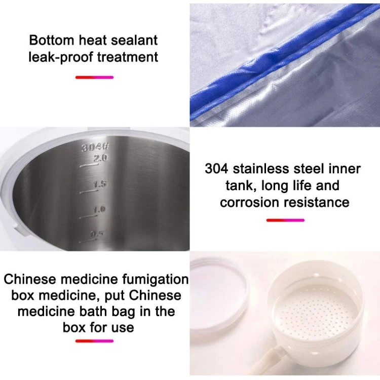 TBD06041567_B4.webp Dual Person Portable Steam Sauna Spa With Pot Set Weight Loss Skin Spa Machine - Image 5