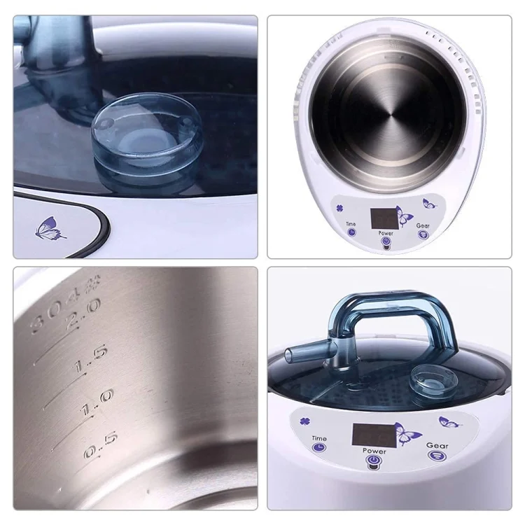 TBD06041567_B5.webp Dual Person Portable Steam Sauna Spa With Pot Set Weight Loss Skin Spa Machine - Image 6