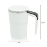 JB-01 Intelligent Temperature Measuring Magnetic LCD Digital Display Automatic Mixing Cup - Image 3