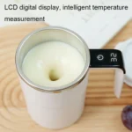 JB-01 Intelligent Temperature Measuring Magnetic LCD Digital Display Automatic Mixing Cup - Image 6