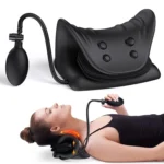 Neck Massage Pillow Shoulder Relaxer Cervical Traction Device with Airbag