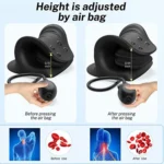 Neck Massage Pillow Shoulder Relaxer Cervical Traction Device with Airbag - Image 5