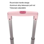 Portable Plastic Folding Shopping Cart Grocery Shopping Small Trolley Cart - Image 3