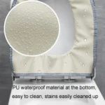 Universal Warm Toilet Seat Home Suede Toilet Cover - Image 7