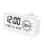 Visual Timer Alarm Clock Dual Display LCD Time Reminder