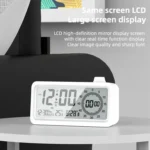 Visual Timer Alarm Clock Dual Display LCD Time Reminder - Image 2
