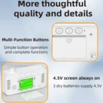 Visual Timer Alarm Clock Dual Display LCD Time Reminder - Image 11