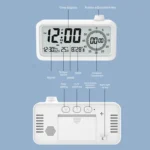 Visual Timer Alarm Clock Dual Display LCD Time Reminder - Image 13