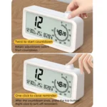 Visual Timer Alarm Clock Dual Display LCD Time Reminder - Image 7