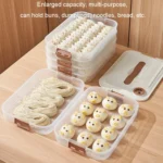 Dumpling Storage Box Food Grade Home Dumpling Frozen Fresh Case - Image 2