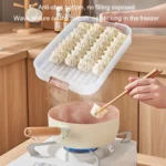 Dumpling Storage Box Food Grade Home Dumpling Frozen Fresh Case - Image 5