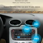 For Ford Focus 7 Inch HD Android Navigation Bluetooth RDS Radio - Image 4