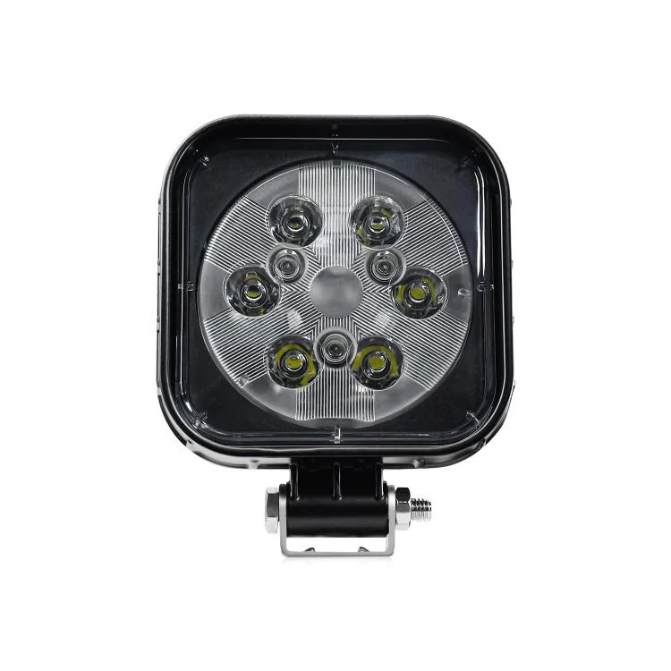 4 Inch Square Mixed Luminous Aluminum Alloy Car Work Light