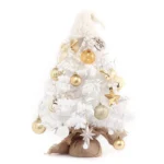 50cm LED Desktop Flocked Mini Christmas Tree Christmas Tree Ornaments Christmas Decorations - Image 2