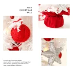 50cm LED Rotating Music Box Desktop Mini Christmas Tree Ornaments Christmas Decorations - Image 4