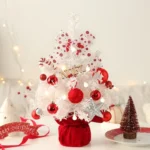 50cm LED Rotating Music Box Desktop Mini Christmas Tree Ornaments Christmas Decorations - Image 7