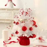50cm LED Rotating Music Box Desktop Mini Christmas Tree Ornaments Christmas Decorations - Image 8