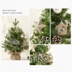 50cm LED Rotating Music Box Desktop Mini Christmas Tree Christmas Decorative Ornaments - Image 3