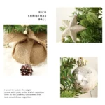 50cm LED Rotating Music Box Desktop Mini Christmas Tree Christmas Decorative Ornaments - Image 4