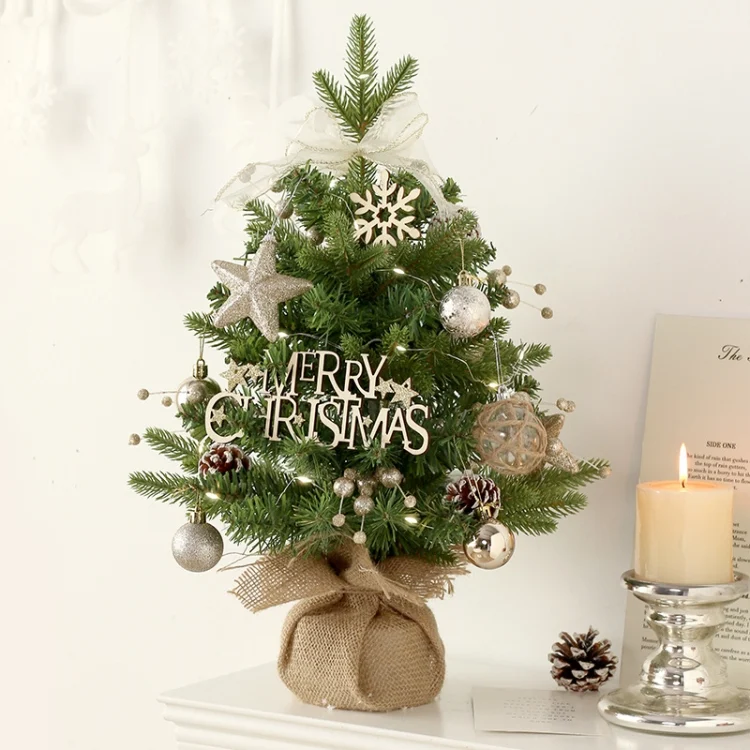 TBD06041726_B6.webp 50cm LED Rotating Music Box Desktop Mini Christmas Tree Christmas Decorative Ornaments - Image 7
