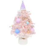50cm LED Rotating Music Box Desktop Mini Christmas Tree Christmas Decorative Ornaments - Image 2