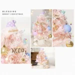 50cm LED Rotating Music Box Desktop Mini Christmas Tree Christmas Decorative Ornaments - Image 3